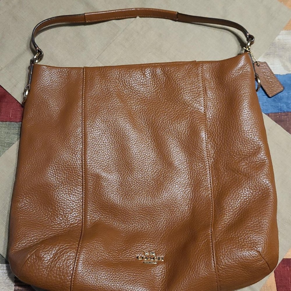 Brown COACH Shoulder Bag